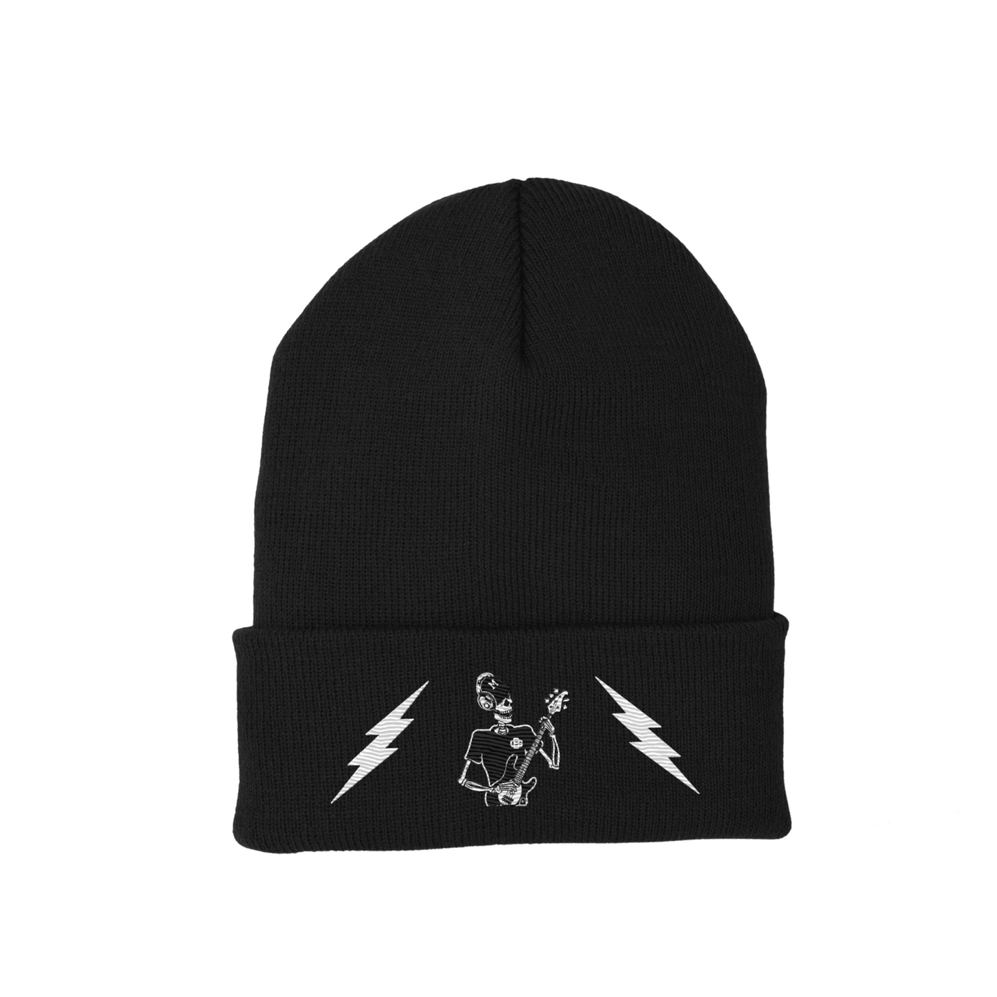 Matt Harper - Rap Metal Skeleton Bolt Beanie