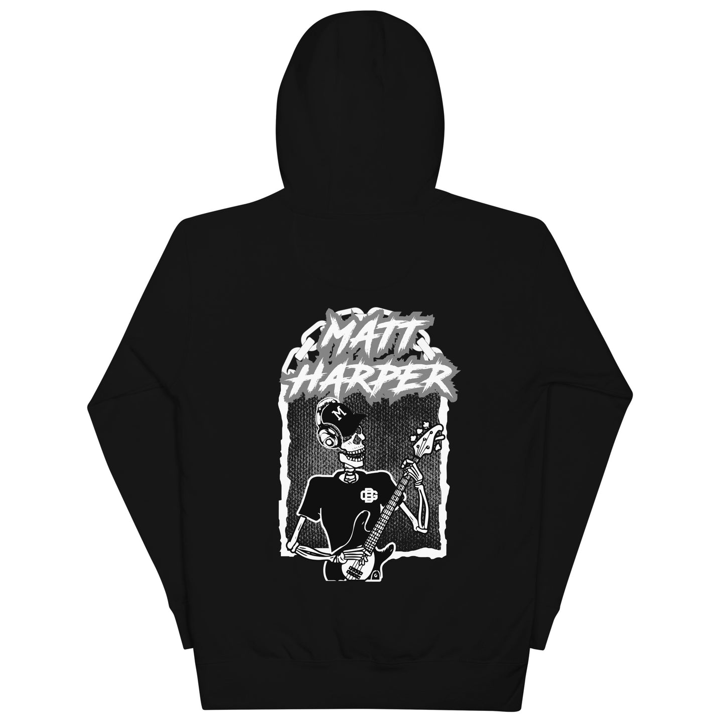 Matt Harper - Boombox/Skeleton Hoodie